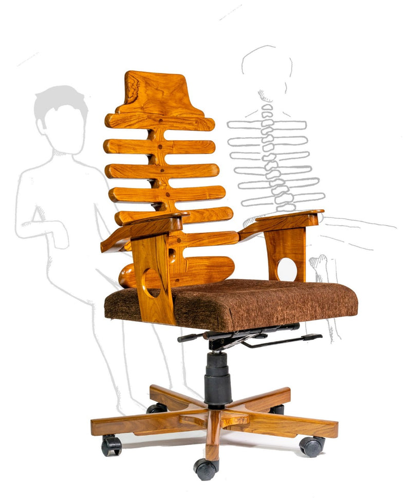 Back bone executive boss chair