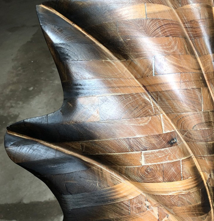 SCORCHED AUTUMN LEAF CHAIR